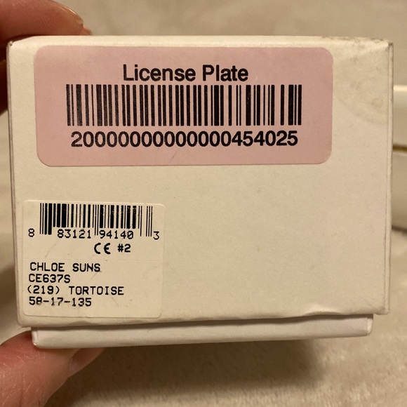 Chloe tortoise shell sunglasses. - Picture 8 of 10